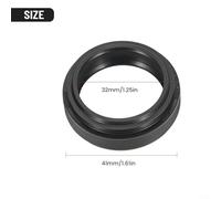 Belnotelt Set Guarnizioni per forcella MTB 32x42mm In Gomma Set Guarnizioni | Compatibile per fox e per rockshox, misura 30-40mm, materiale gomma , include e spugne