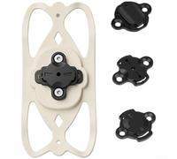 Belnotelt Supporto per telefono in silicone per bicicletta, supporto compatibile con Garmin Wahoo e Bryton, supporto sicuro per manubrio della bicicletta, supporto mobile per bicicletta senza