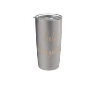 Belo Horizonte Brasile Design elegante vintage Bicchiere termico in acciaio inox doppia parete