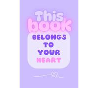 Belongs to Your Heart Journal: Cute Kawaii Lined Notebook for Self Love, Affirmations & Emotional Healing: Soft Pastel Aesthetic | 6" x 9" | 120 Lined ... Gratitude, Manifestation & Affirmations