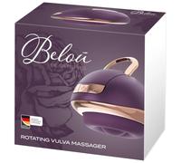 Belou Massaggiatore vulva rotante Belou Viola/Oro Rosa