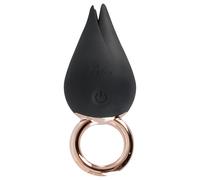 Vibratore da dito in silicone stimolatore vibrante vaginale anale