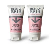 Below The Belt Anti Chafe Cream, Under Breast, Thighs & Buttocks 2 x 75ml
