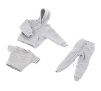 BELOWSYALER 1/12 Scala Soldato Figura 3 Pezzi/Set Abbigliamento Set Felpa Con Cappuccio Pantaloni Della Tuta Per Il Modello Action Figure Doll Visualizzazione