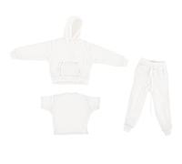 BELOWSYALER 1/12 Scala Soldato Figura 3 Pezzi/Set Abbigliamento Set Felpa Con Cappuccio Pantaloni Della Tuta Per Il Modello Action Figure Doll Visualizzazione