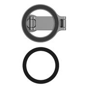 BELOWSYALER 1. Magnetici pieghevoli per telefono con base a scarpa fredda e adattatore per treppiede regolabile da 1/4 di pollice per accessori per streaming live, presa per telefono con scarpa fredda