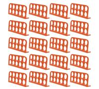 BELOWSYALER 20Pcs Cable Rack Wire Bracket Strumento Elettrico Gestione Cavo Supporto Filo Foro Vite Vassoio di Montaggio