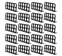 BELOWSYALER 20Pcs Cable Rack Wire Bracket Strumento Elettrico Gestione Cavo Supporto Filo Foro Vite Vassoio di Montaggio