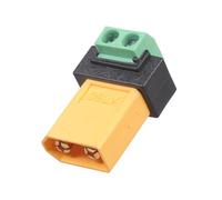 BELOWSYALER Ad alta corrente maschio a 2Pin saldare meno adattatore per il trasferimento efficiente di potenza nel giocattolo telecomandato