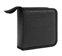 BELOWSYALER Alta Capacità 40 CD DVD Raccoglitore di Immagazzinaggio Impermeabile Materiali PU Accessorio Auto Con Sistemi di Chiusura Sicuri Per Road Trip PU Car CD Storage