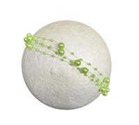 BELOWSYALER Bella fascia per capelli con perle finte per neonati, accessori per foto per fotografie e baby shower, fascia morbida e confortevole, misura regolabile, per servizi fotografici