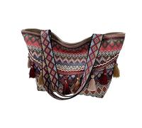 BELOWSYALER Borsa a Tracolla,Borsa a Tracolla da Donna in Stile Etnico con Borsa da pendolare da Donna Semplice e alla Moda di capacità