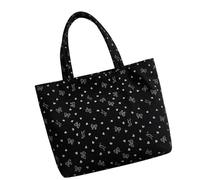 BELOWSYALER Borsa a tracolla da donna borse sotto le ascelle borse alla moda in velluto a coste borse alla moda borse a tracolla retrò slouchy hobos borse slouchy hobos borsa da donna, Nero