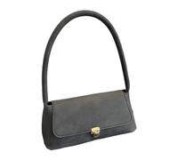 BELOWSYALER Borsa a tracolla versatile alla moda in PU adatta per lo shopping incontri e altre piccole borse in PU, Nero , One Size