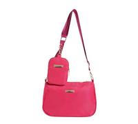 BELOWSYALER Borsa quadrata 2023 Borsa a tracolla in nylon per donna ragazza spalla con portamonete Borsa a tracolla portatile Messenger alla moda tinta unita, A, One Size
