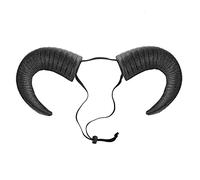 BELOWSYALER Cerchietto per capelli con corno da diavolo, per feste di Halloween, cosplay, accessori a tema per costume creativo, fascia per capelli da ballo