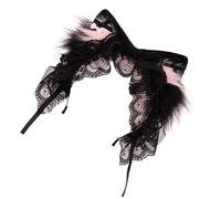 BELOWSYALER Cerchietto per capelli con orecchie di gatto, design regolabile, accessorio essenziale per costumi cosplay e costumi di Halloween