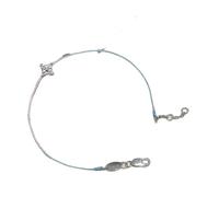 BELOWSYALER Ciondolo regolabile a quattro punte con strass per tutti i giorni gioielli impilabili eleganti design minimalisti stella a quattro punte, Misura unica, come descritto