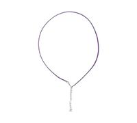 BELOWSYALER Collana in corda di cuoio da 1,5 mm con chiusura a moschettone Catena in corda cerata per collane ciondolo cavo cerato risultati gioielli collana in pelle con chiusura per donne uomini