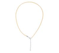BELOWSYALER Collana in corda di cuoio da 1,5 mm con chiusura a moschettone Catena in corda cerata per collane ciondolo cavo cerato risultati gioielli collana in pelle con chiusura per donne uomini