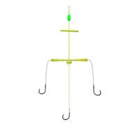 BELOWSYALER Configurazioni facili Esplosioni Peso Leggero Amo da Pesca Esche Esche Carpa Alimentatori Gabbia Sharply Fishhook Con Lenza Sharply Fishhook Con Linea