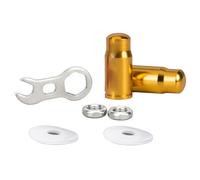 BELOWSYALER Convertitore di cerchi in alluminio per biciclette a sgancio rapido, senza bisogno di attrezzi per una facile installazione su bici da strada, mountain bike, biciclette