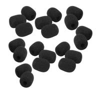 BELOWSYALER Coprimicrofono in spugna per amico con riduzione del rumore, semplice installazione, design 10/20/50 pezzi per microfono piccolo pickup parabrezza