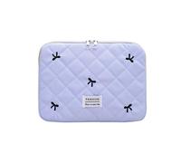 BELOWSYALER Custodia per computer portatile bella custodia da viaggio borsa per laptop con fiocchi colorati copertura protettiva per notebook da 15 a 17 pollici custodia protettiva, Blu, One Size