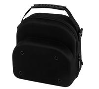 BELOWSYALER Custodia rigida per cappelli da baseball, organizer per viaggi e casa, borsa per cappelli da portare con sé con maniglia per il trasporto, elegante contenitore per cappelli, Nero , One