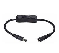 BELOWSYALER DC5525/5521 Maschio A Femmina Cavo Adattatore Power On Off Interruttori Cavo Per Presenze Macchina LED CCTV Telecamera di Sicurezza 5.5mm X 2.5mm 5.5mm X 2.1mm Cavo di Alimentazione Filo
