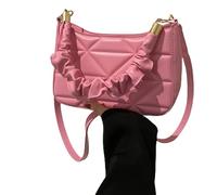 BELOWSYALER Elegante borsa a tracolla da donna con tracolla regolabile in morbida PU borsa per uso quotidiano borsa a tracolla, C, One Size