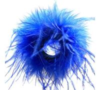 BELOWSYALER Elegante braccialetto colorato con piume, da donna, decorazione per costumi e accessori per feste a tema