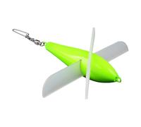 BELOWSYALER Esche da pesca in legno migliorano la galleggiabilità e il movimento realistico multiplo colore per l'attrazione dei pesci in profondità 100 cm esche da pesca resistenti all'acqua salata