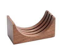 BELOWSYALER Espresso Pucks Schermo Noce Stand in Legno Caffè Filtro Holder Caffè Portafilter Rack di Stoccaggio Per 51/53/58mm Portafilter Stand