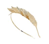 BELOWSYALER Fasce per capelli con foglie per Halloween, gioielli per capelli da sposa, accessorio per capelli floreale, per feste in costume, look alla moda