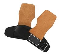 BELOWSYALER Guanti da allenamento in pelle spessa per migliorare la stabilizzazione del polso per allenamenti pesanti e prevenzione dei calli, guanti da allenamento per sollevamento pesi