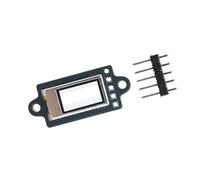 BELOWSYALER Modulo dello schermo di visualizzazione 88 x 48 per lo sviluppo | Ingresso di alimentazione 3,3-5 V, controller ST7312, cinque punti di connessione a foro passante e layout di due fori di