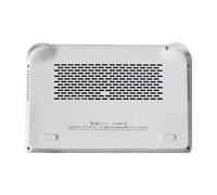 BELOWSYALER Modulo di raffreddamento a doppia ventola per piccole console di gioco Lo spargitore di calore in metallo migliora la resistenza strutturale della durevolezza del doppio ventilatore di