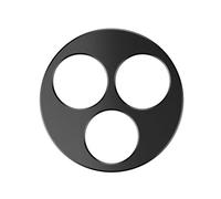 BELOWSYALER Precisions Cut Metal Lens Guard per K80 Model Camera Protezioni con rivestimento resistente alle impronte digitali Protezione in alluminio