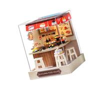 BELOWSYALER Progetto creativo di legno del mestiere dei corredi dell'Assemblea della Camera di scena miniatura per le decorazioni domestiche e dando con il tema