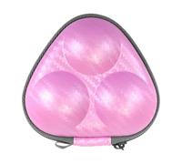 BELOWSYALER PU Leather 3 Pingpong Storage Box Table Tennis Caso Impermeabile Hard Organizzatori Sport Allenamento Accessorio PU Pelle Pingpong