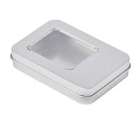 BELOWSYALER Scatola di carte da gioco in metallo Contenitore da gioco per carte da imballaggio per carte vuote porta caramelle contenitore per gioielli organizzatore caramelle