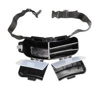 BELOWSYALER Scatola per attrezzatura da pesca resistente con tracolla regolabile e chiusure a sgancio rapido per uso in acqua salata, contenitore leggero da pesca