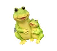 BELOWSYALER Sculture del giardino del metallo di arte dell'iarda della rana per i cortili all'aperto Parco e paesaggio naturale Durabilità Metal Frogs Yard Art