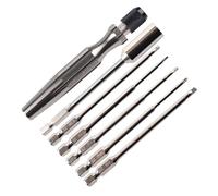 BELOWSYALER Set di cacciaviti portatili con punte per telecomando riparazione auto strumento manuale kit di cacciaviti in acciaio inossidabile
