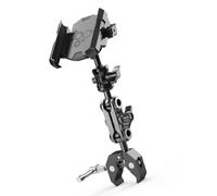 BELOWSYALER Supporto girevole per telefono con visualizzazione stabile e smorzamento degli urti, sicuro supporto per telefono antiscivolo