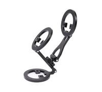 BELOWSYALER Supporto per telefono a doppio lato con adattatore per slitta fredda 1/4 3/8 Supporto per filettatura per creatori di contenuti Live Streamers Mount Metal