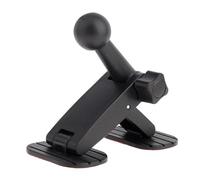 BELOWSYALER Supporto per telefono da auto con supporto adesivo regolabile da 17 mm con impugnatura stabile per cruscotto e adattatore per montaggio a sfera da scrivania