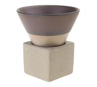 BELOWSYALER Tazze da caffè in ceramica con base da 100 ml conica in porcellana per latte macchiato tazza da tè in ceramica da cucina forniture per la casa tazza in ceramica