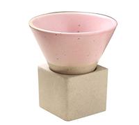 BELOWSYALER Tazze da caffè in ceramica con base da 100 ml conica in porcellana per latte macchiato tazza da tè in ceramica da cucina forniture per la casa tazza in ceramica